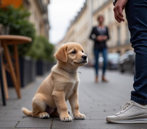Apprentissage politesse chiot Paris